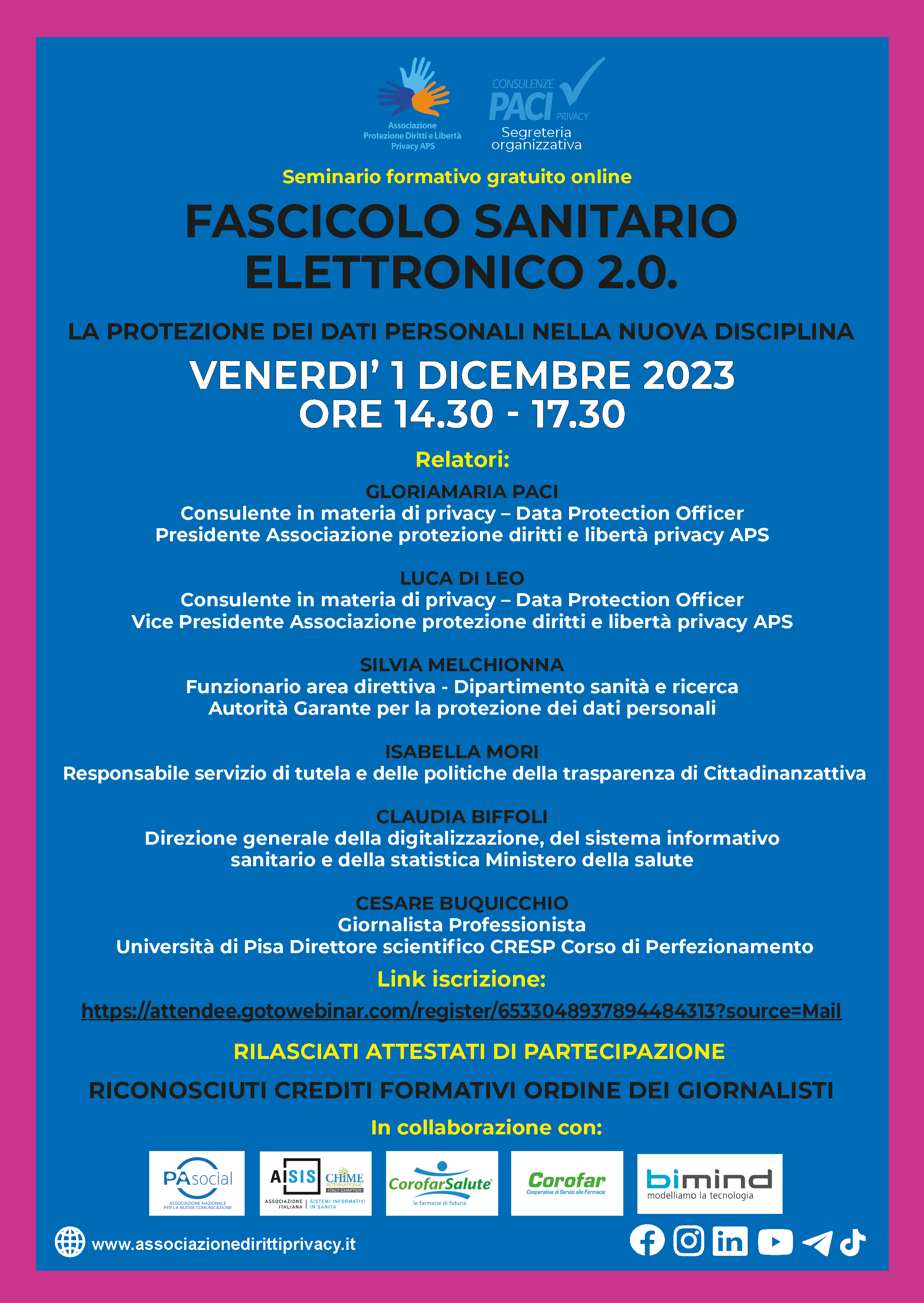 FASCICOLO SANITARIO ELETTRONICO 2.0